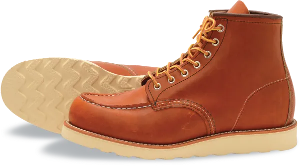 875 - Red Wing Heritage  6-inch Classic Moc Toe Boots