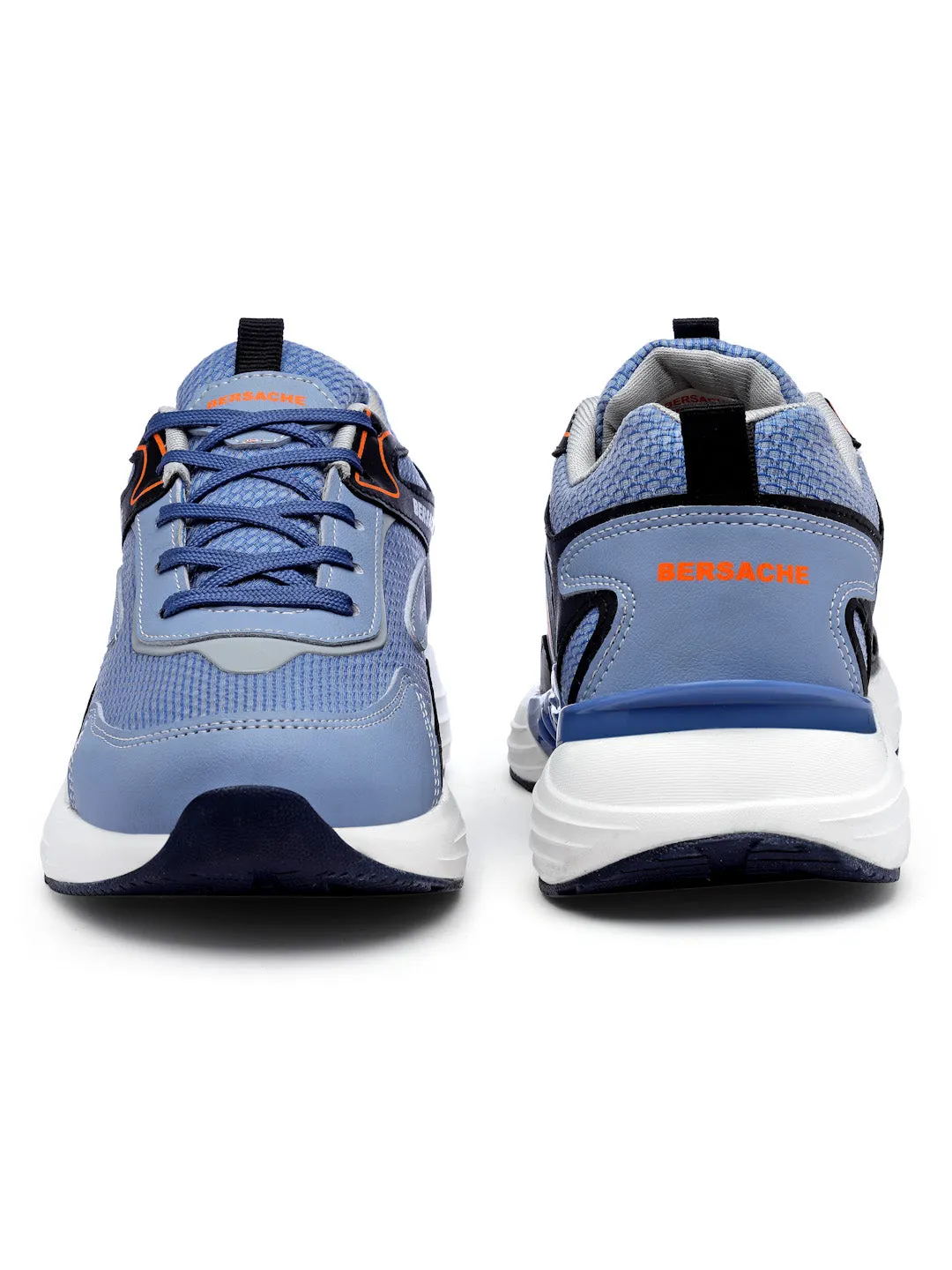 Bersache Premium Sports ,Gym, Trending Stylish Running Shoes For Men (9183)-Blue
