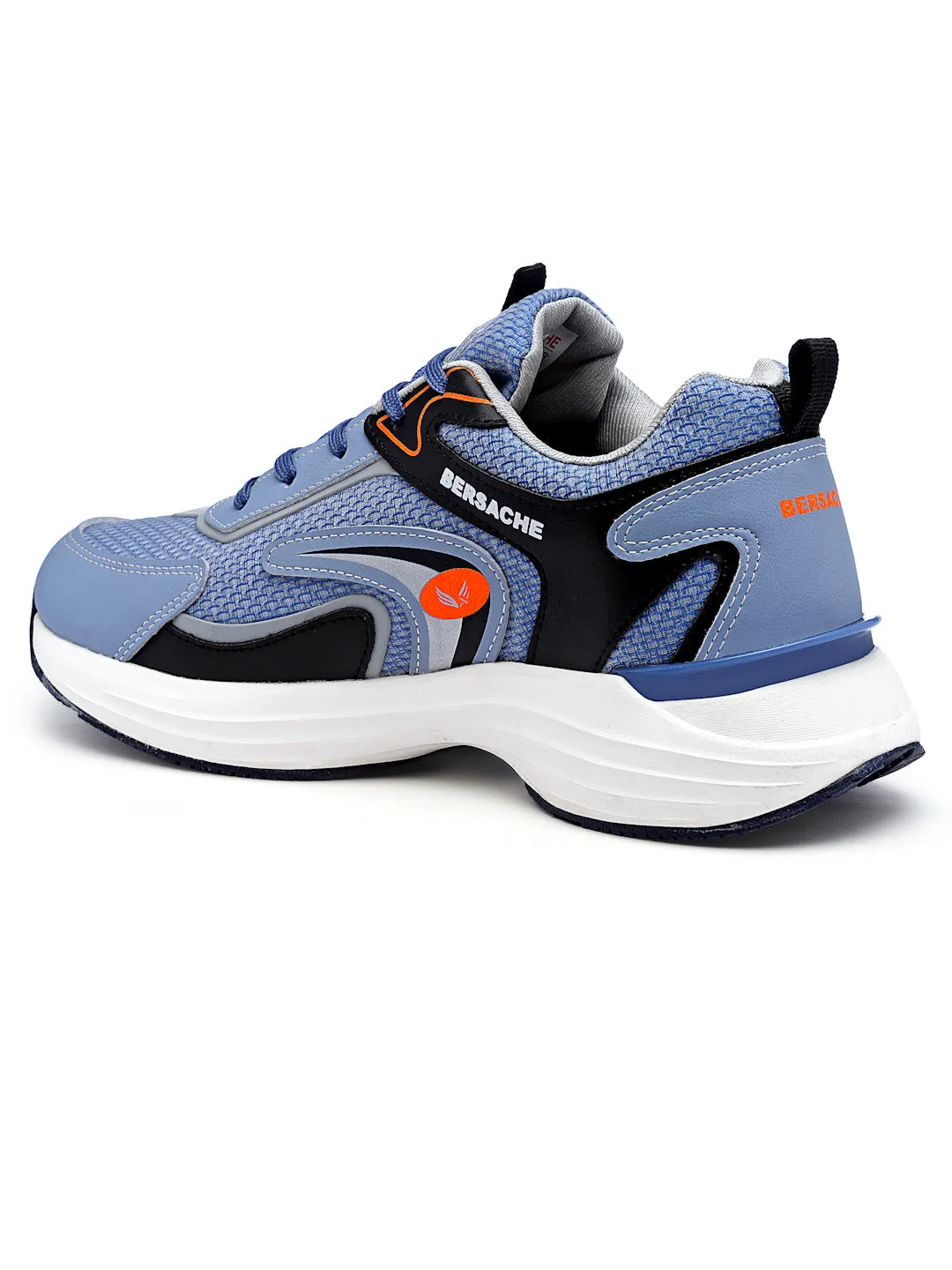 Bersache Premium Sports ,Gym, Trending Stylish Running Shoes For Men (9183)-Blue