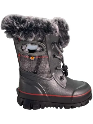 Bogs Kids' Arcata II Cozy Plaid Boot