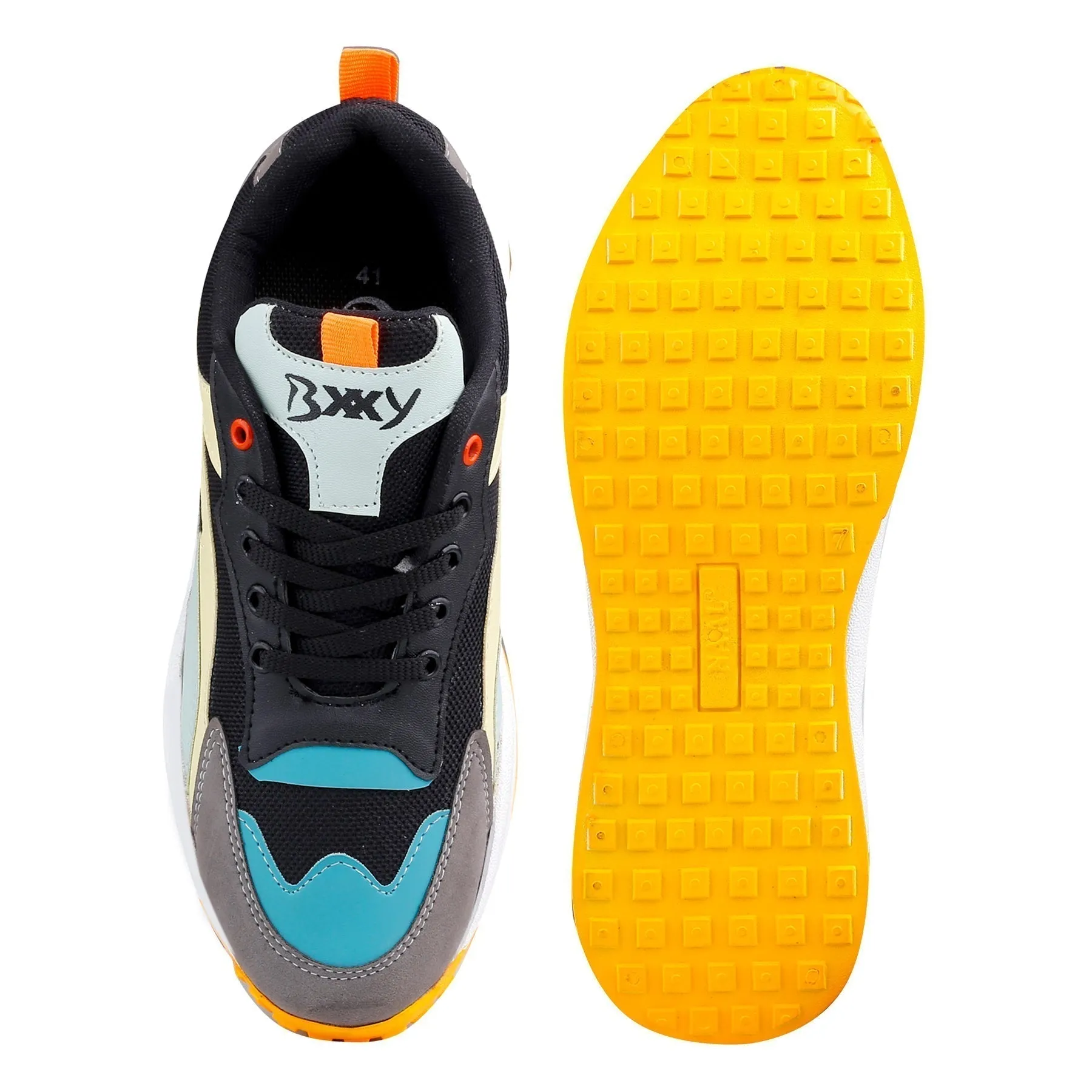 Bxxy Men's Sports Casual Lace-up Running Shoes