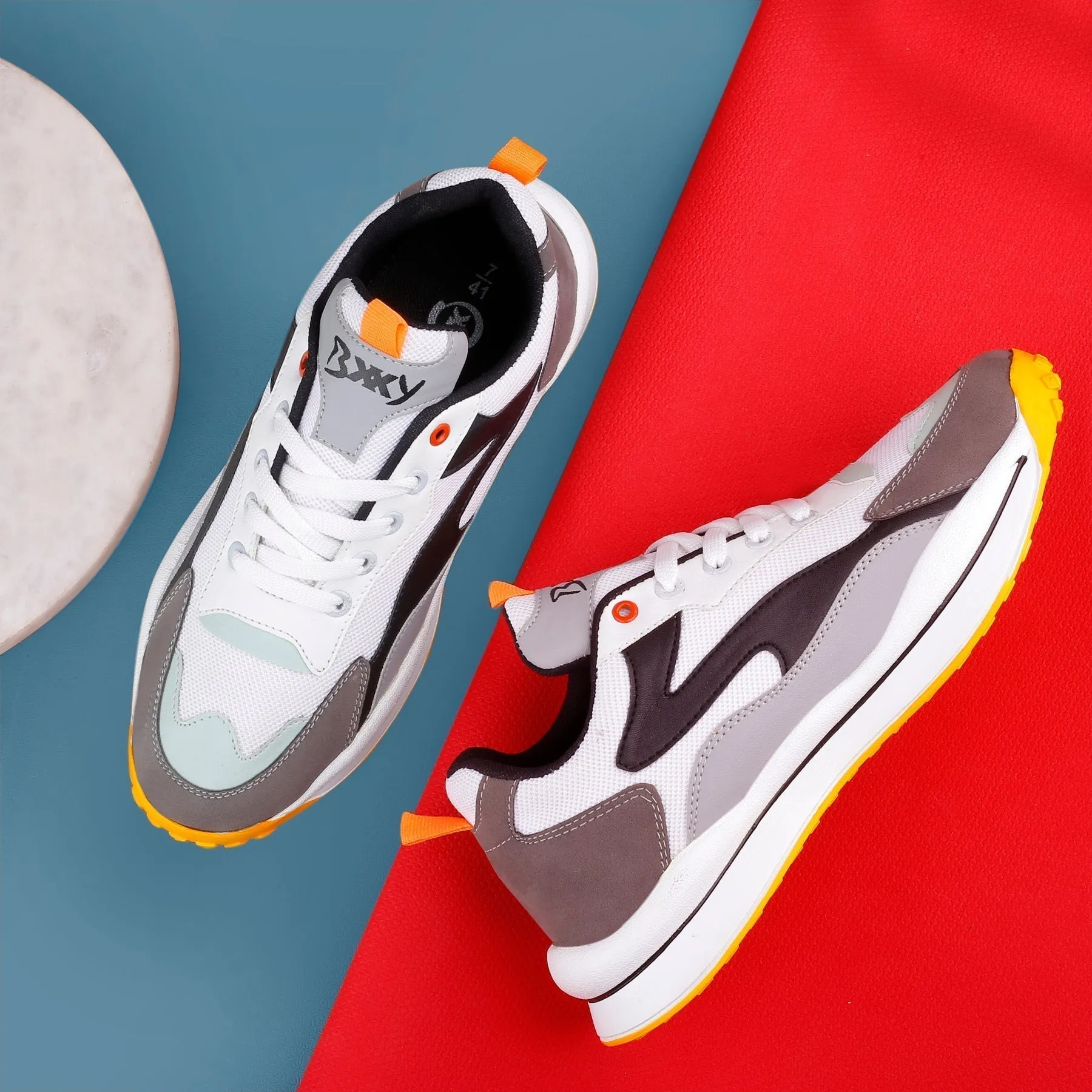 Bxxy Men's Sports Casual Lace-up Running Shoes