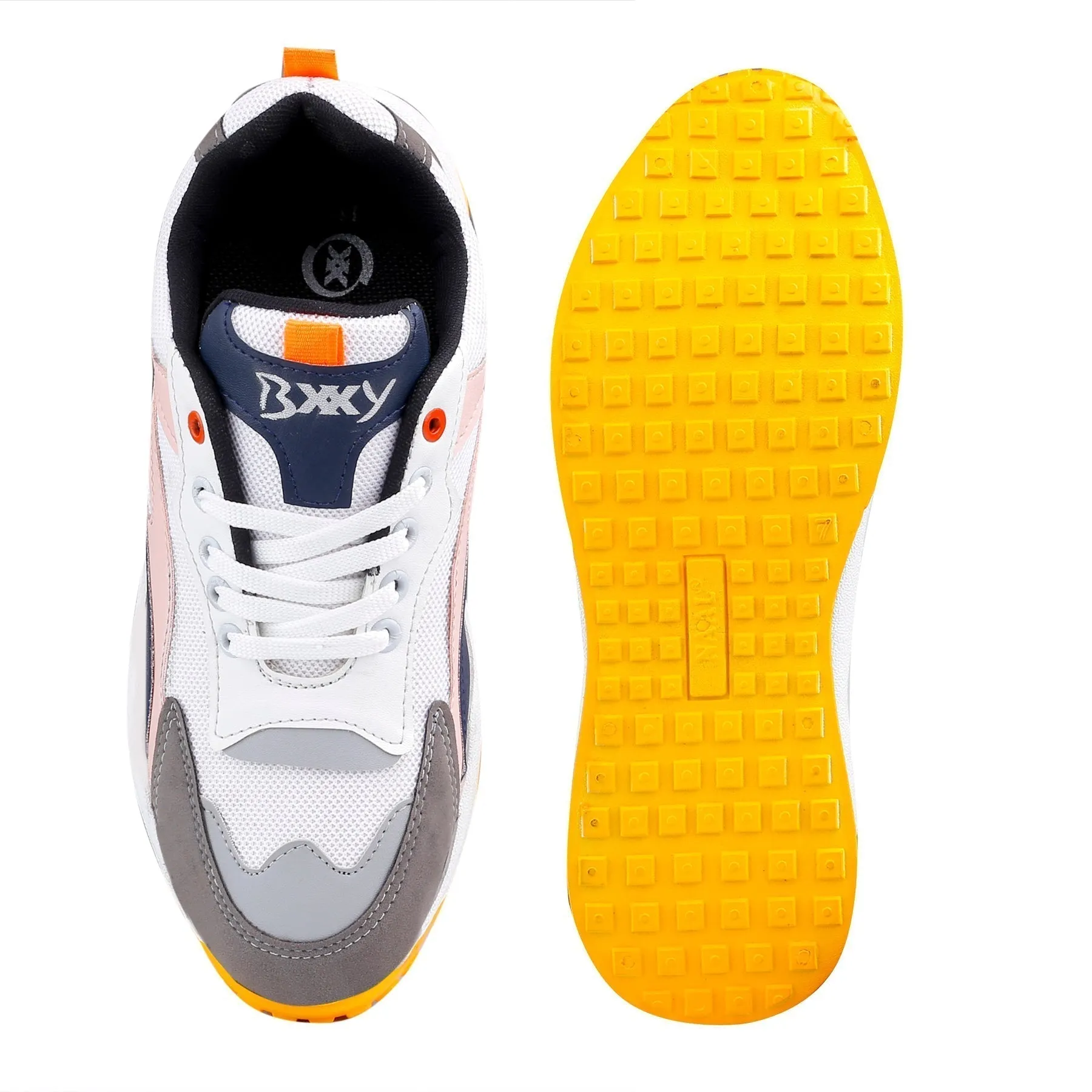 Bxxy Men's Sports Casual Lace-up Running Shoes