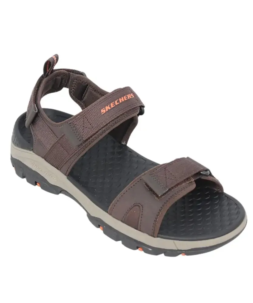 Mens Skechers Tresman Velcro Sandal