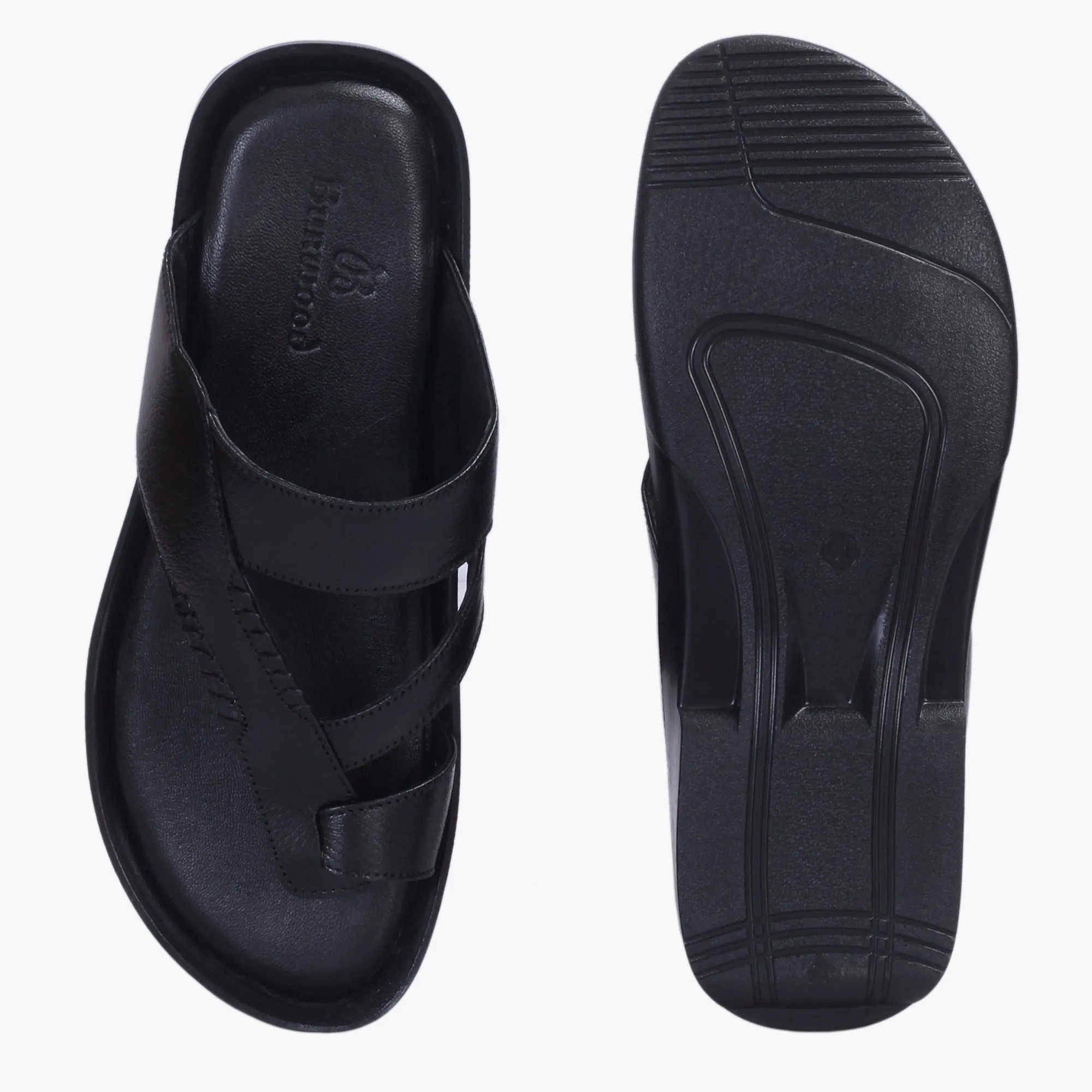 Premium Full Grain Leather Formal Slippers for Men's