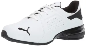 PUMA Mens Viz Runner Cross Trainer, PUMA Mens white-PUMA Mens black, 11