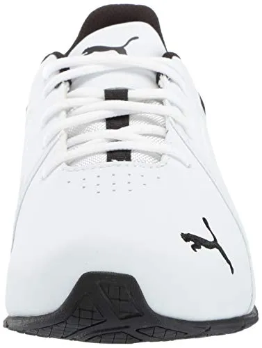 PUMA Mens Viz Runner Cross Trainer, PUMA Mens white-PUMA Mens black, 11