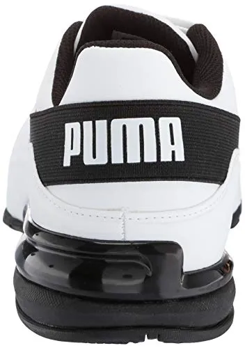 PUMA Mens Viz Runner Cross Trainer, PUMA Mens white-PUMA Mens black, 11