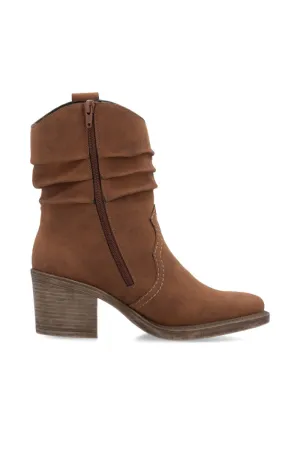 Rieker Rouched Leg Fur Lined Boot