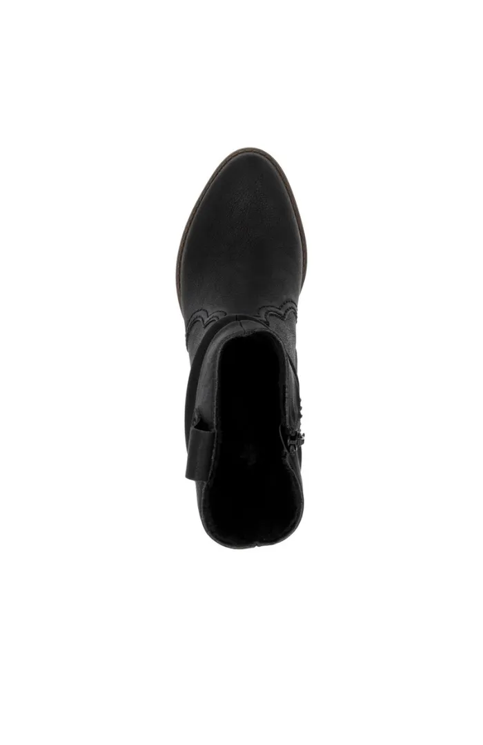 Rieker Rouched Leg Fur Lined Boot