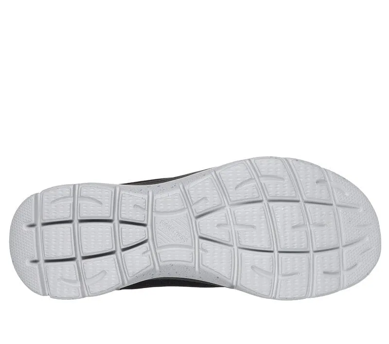 Skechers Women's Waterproof Summit Sneakers- Black/ Light Blue