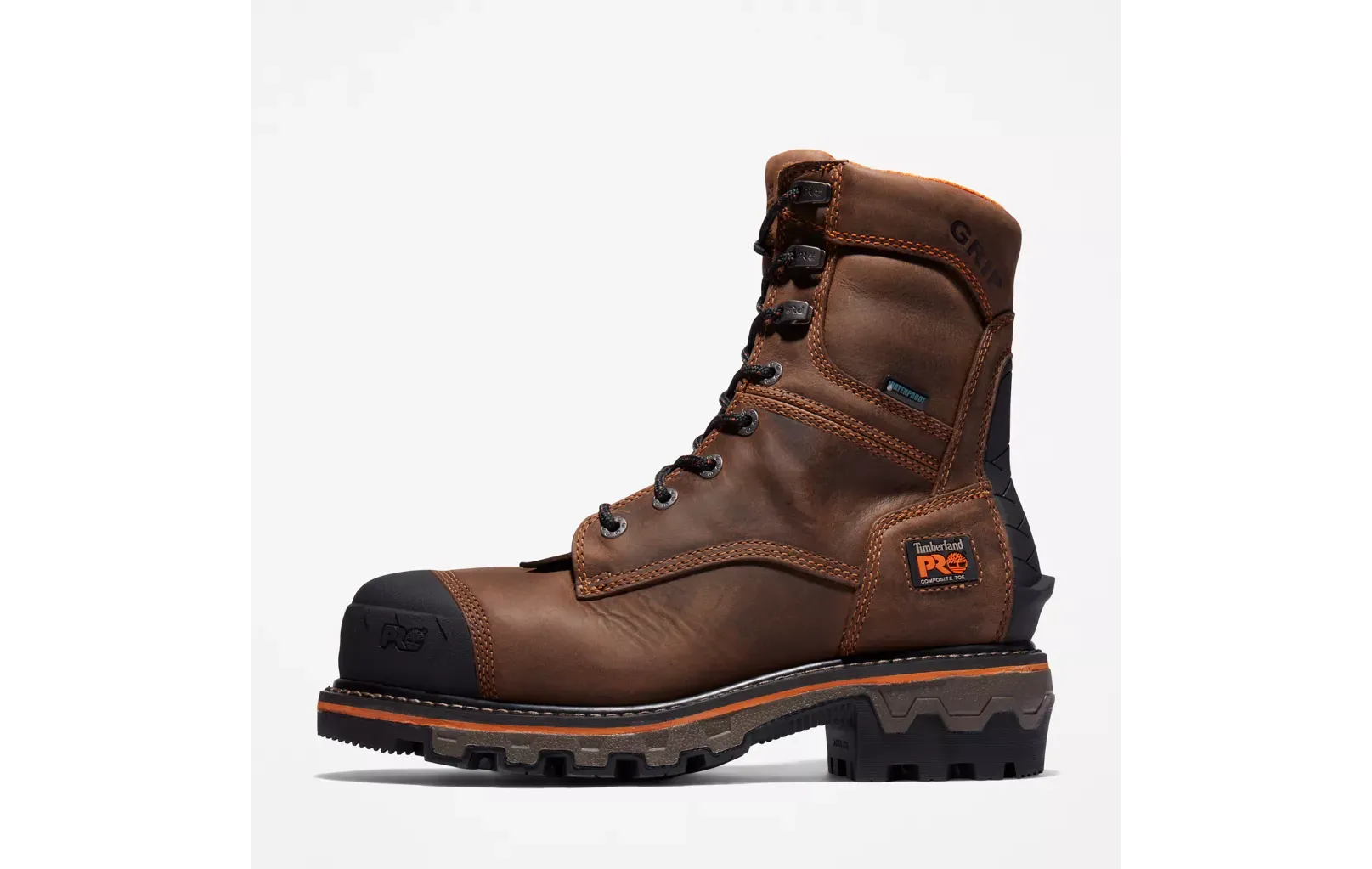 TB0A28SB214 - Timberland Pro Men's Boondock HD Logger Composite Toe Waterproof Work Boot
