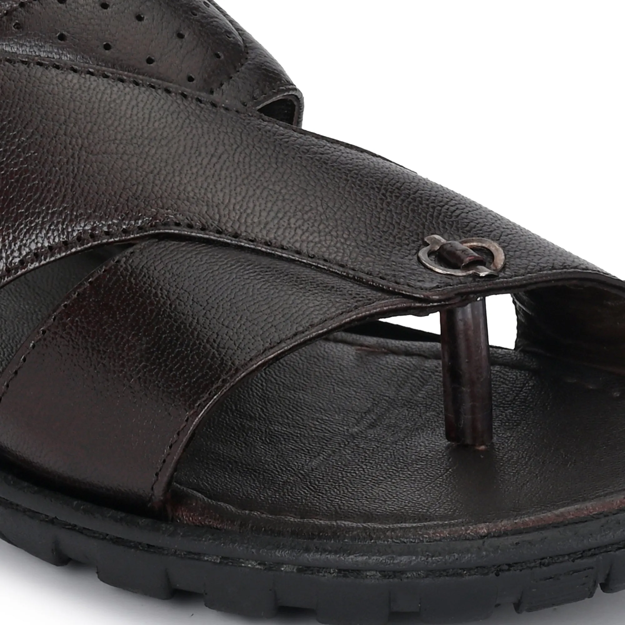 Timeless Elegance: Men’s Leather House Slippers for Men's