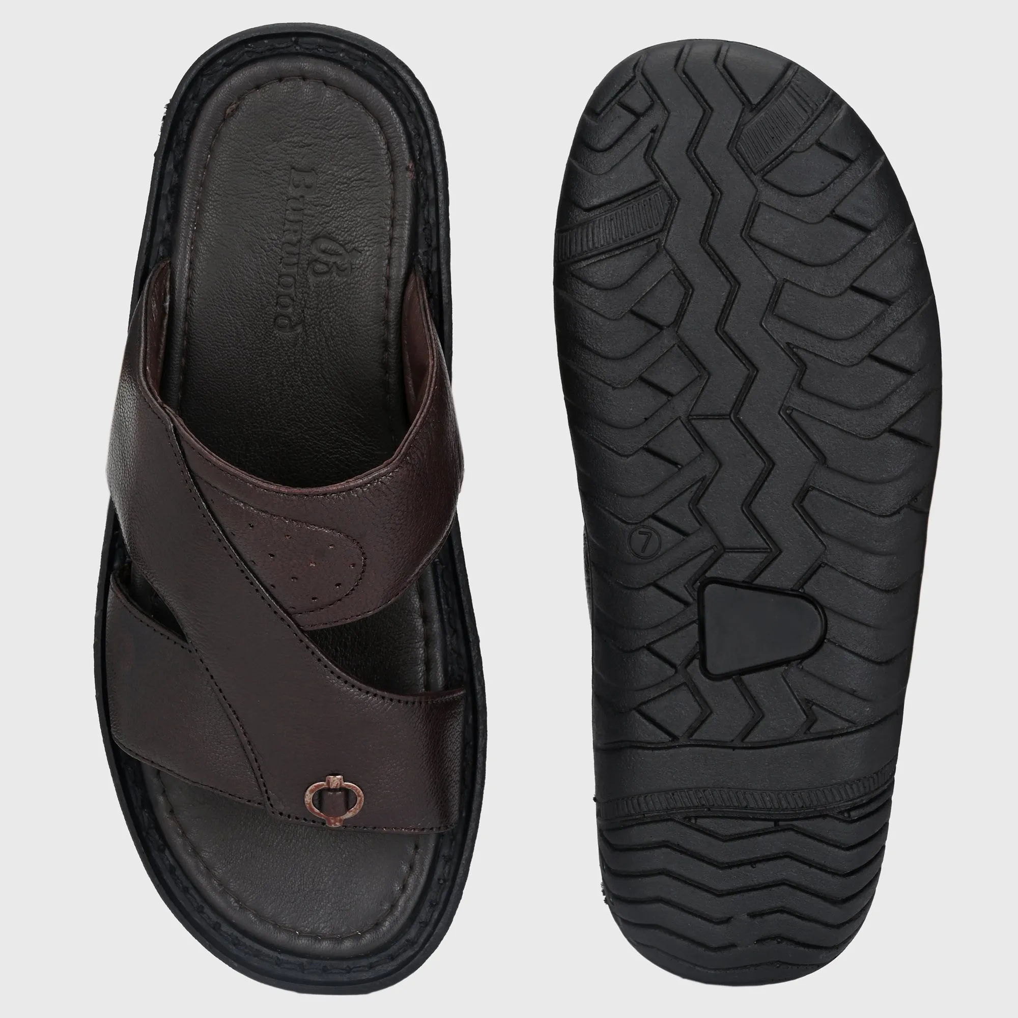 Timeless Elegance: Men’s Leather House Slippers for Men's