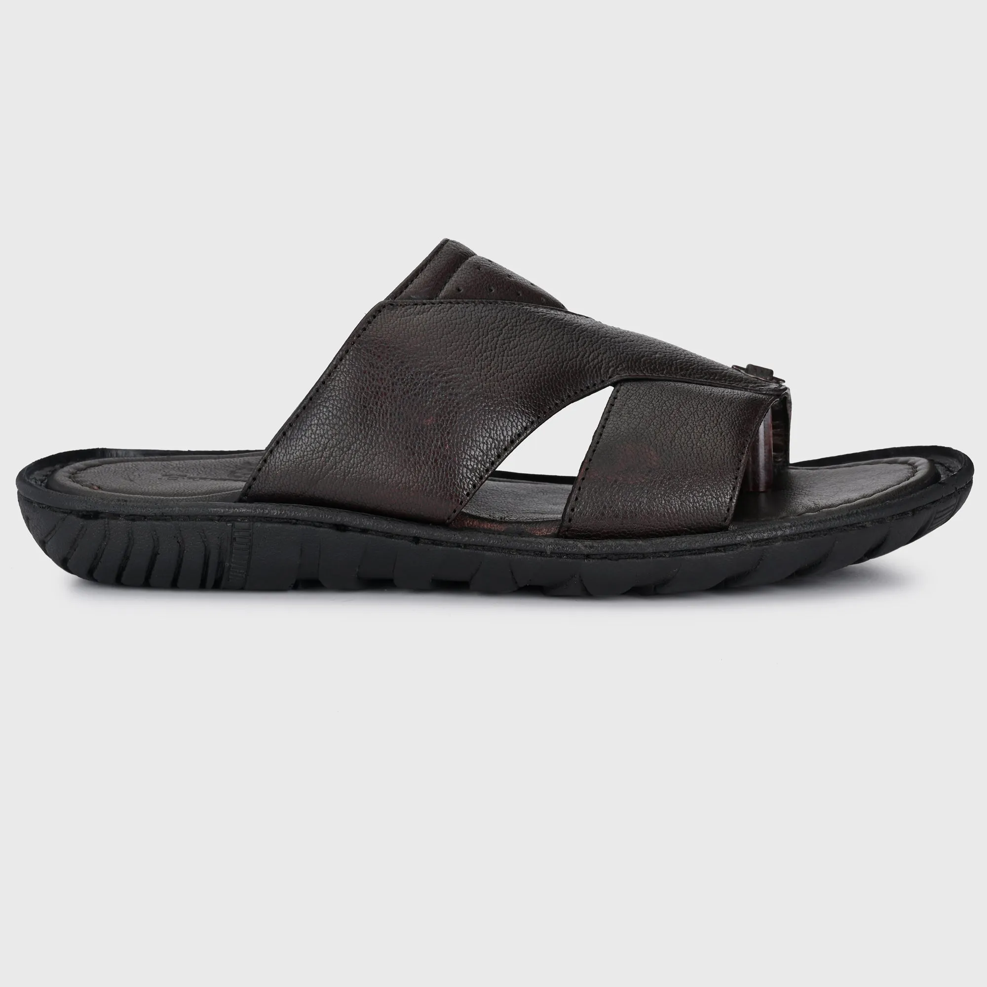 Timeless Elegance: Men’s Leather House Slippers for Men's