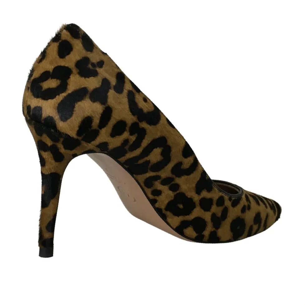 Veronica Beard   "Aurora" Heel Leopardo Print Color Shoes
