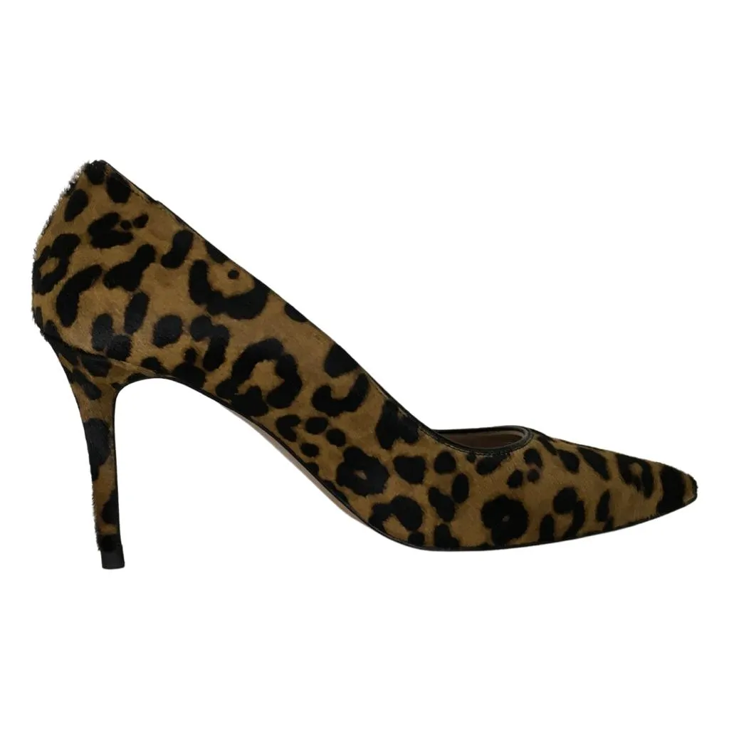 Veronica Beard   "Aurora" Heel Leopardo Print Color Shoes