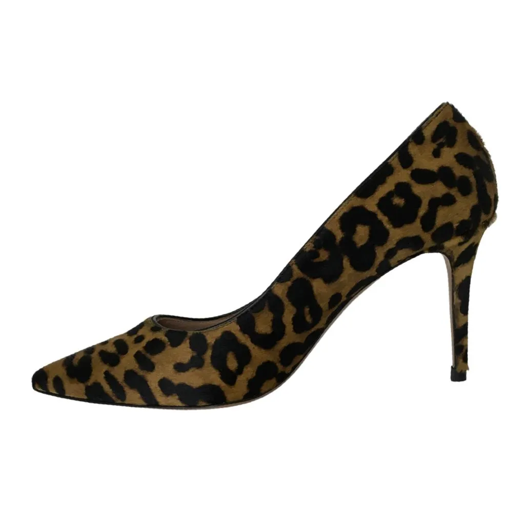 Veronica Beard   "Aurora" Heel Leopardo Print Color Shoes