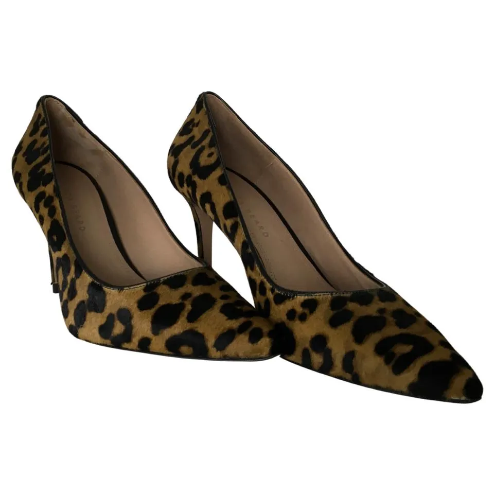 Veronica Beard   "Aurora" Heel Leopardo Print Color Shoes